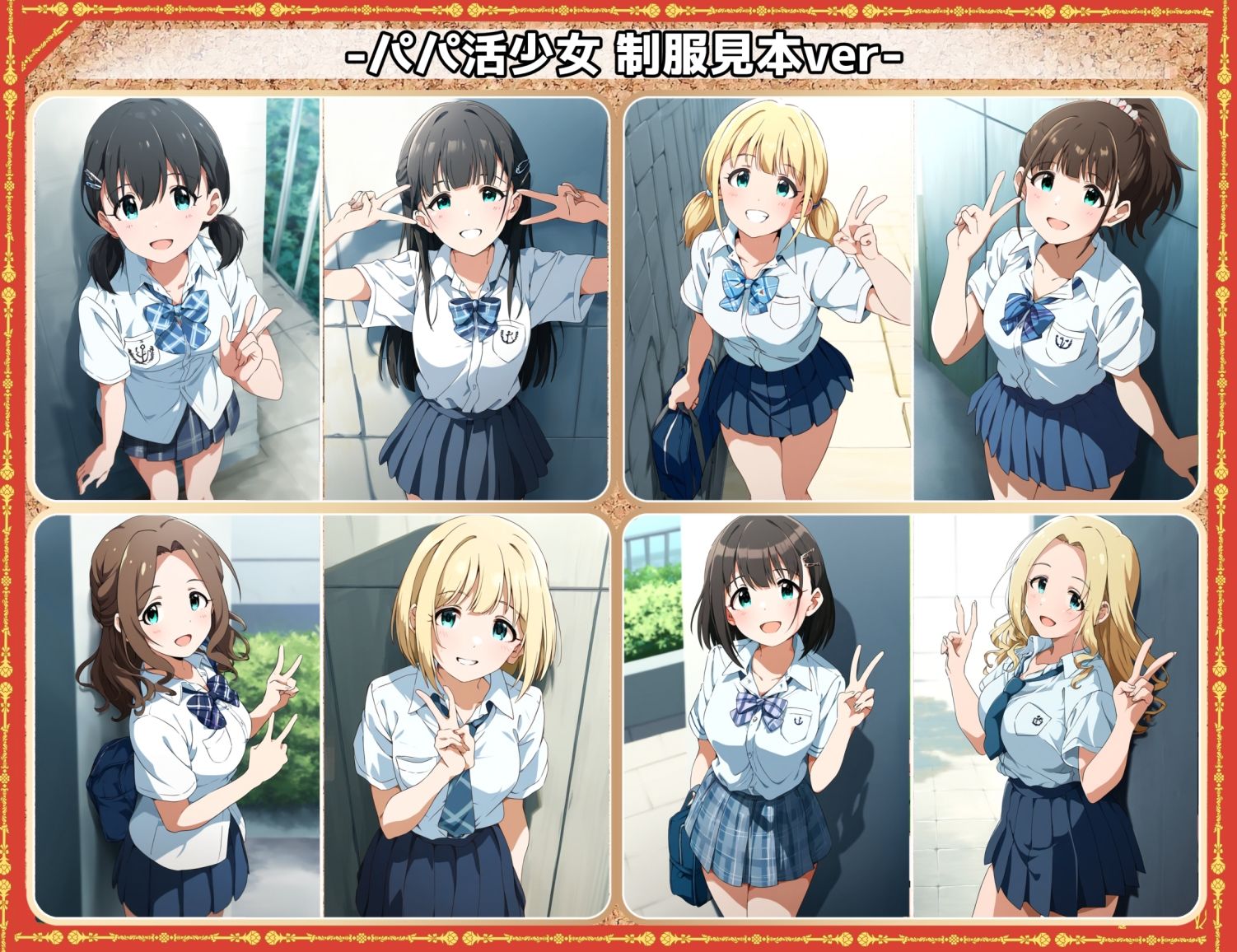 凌●&わからせフェチ特化 2020年代アニメ作画特集 凌●されるパパ活少女たち その1 -500枚を撮影- サンプル画像 7