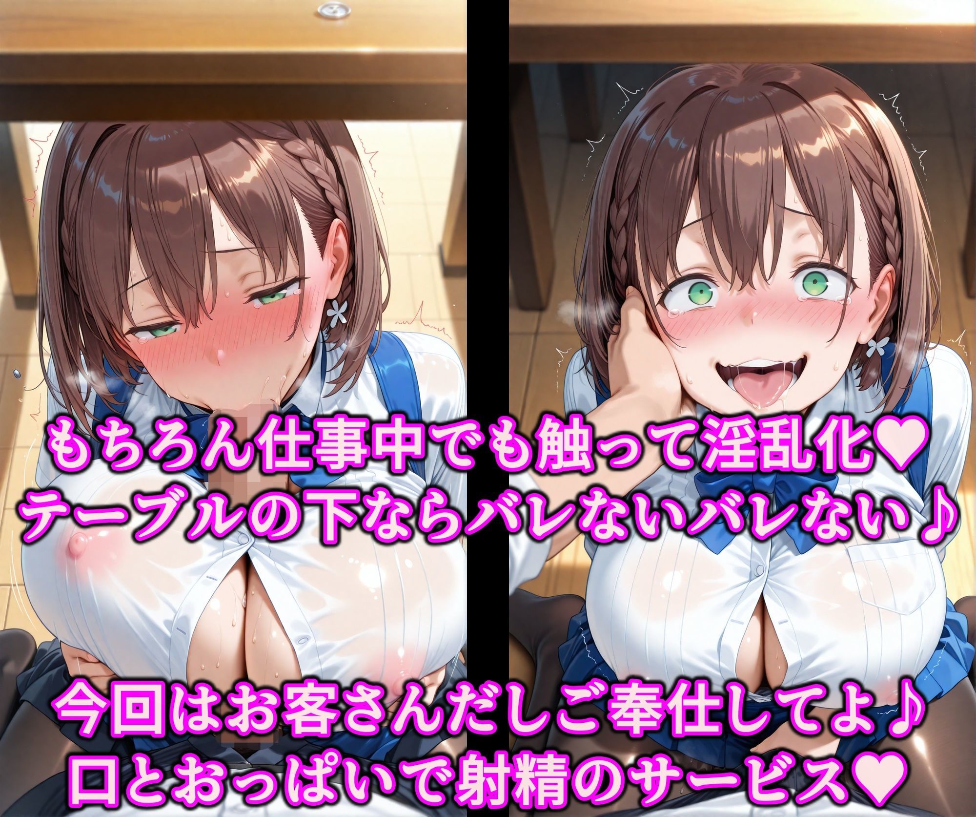 お兄さんから爆乳女子をNTR!!媚薬タッチでたわわJ系を快楽堕ち!!チンポ中毒のドスケベ痴女に淫乱調教 サンプル画像 10