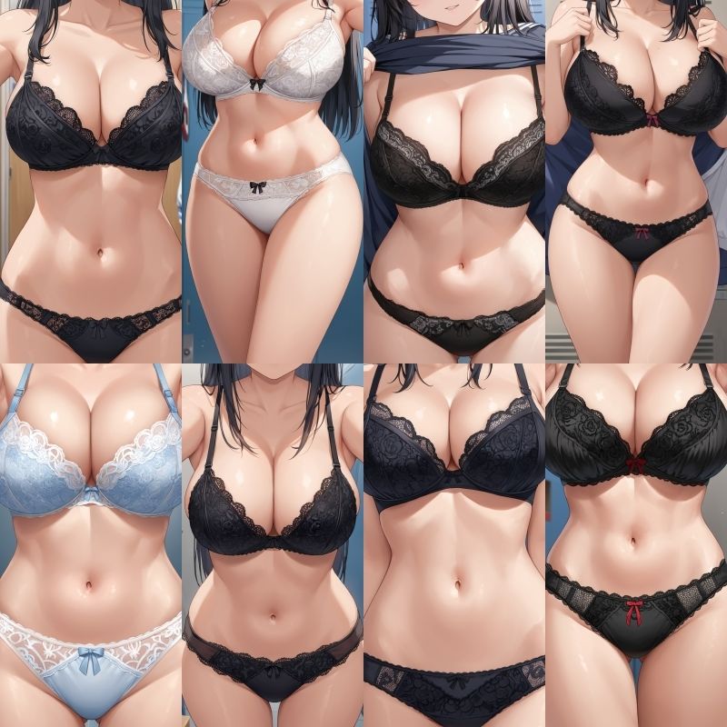 【女子更衣室盗撮】巨乳J〇レース下着【500枚】Vol.1-2｜女子高生 サンプル画像 6
