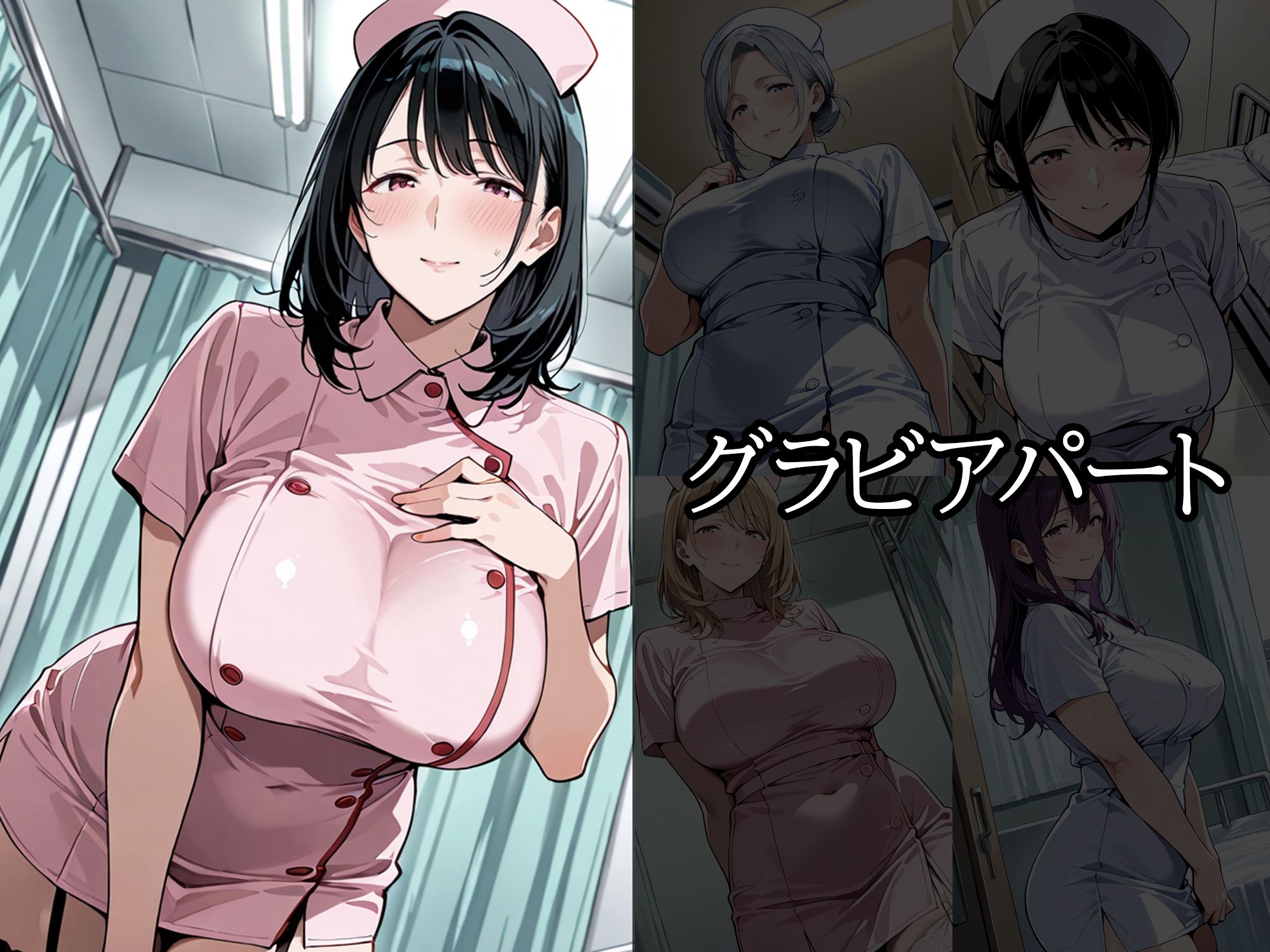 人妻ナース 〜色気ムンムン秘密の診察〜 サンプル画像 3