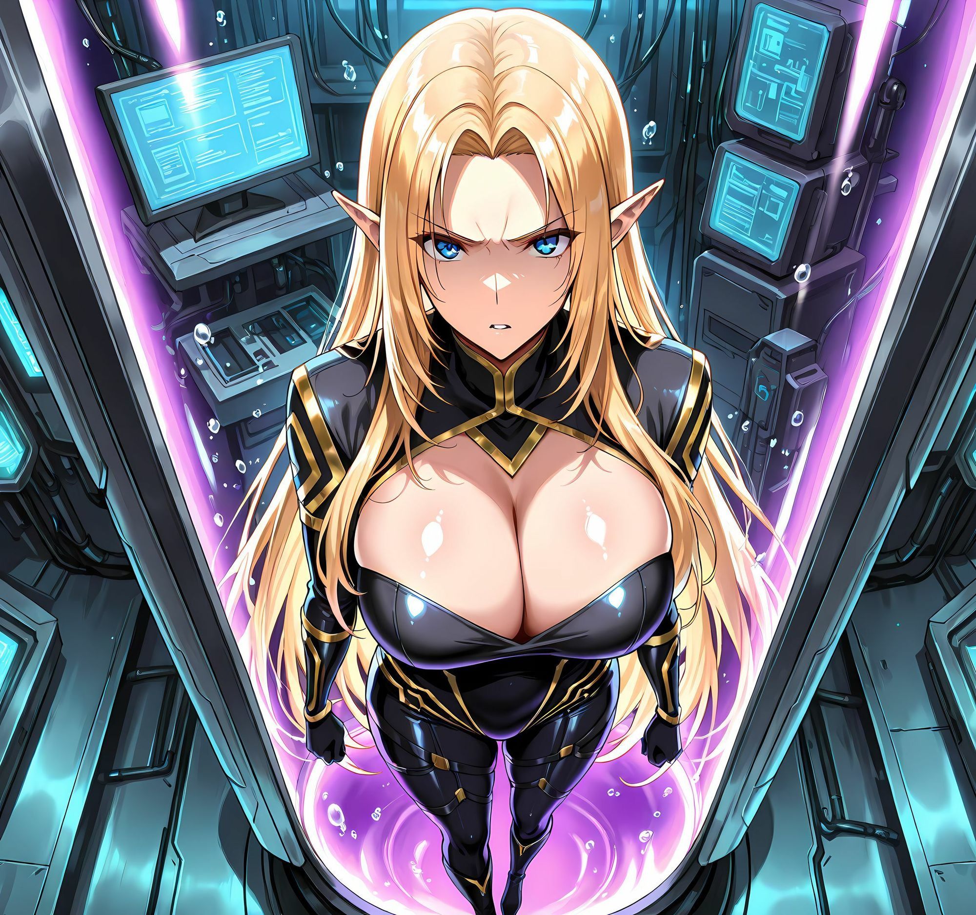 アルファ洗脳機械姦・悪堕ちドスケベ搾精 サンプル画像 4