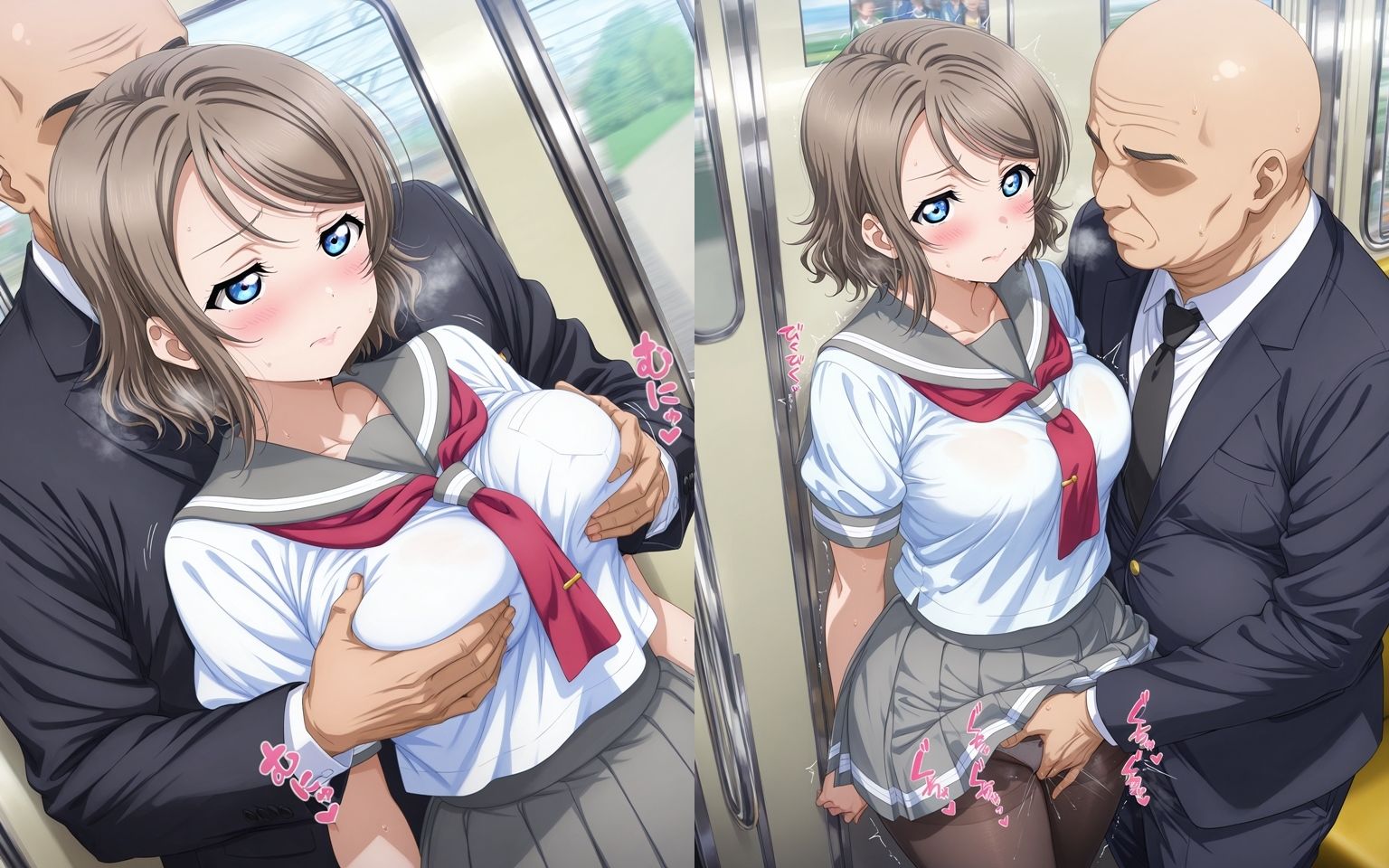 痴●おじさんに狙われたスクールアイドル2 サンプル画像 3