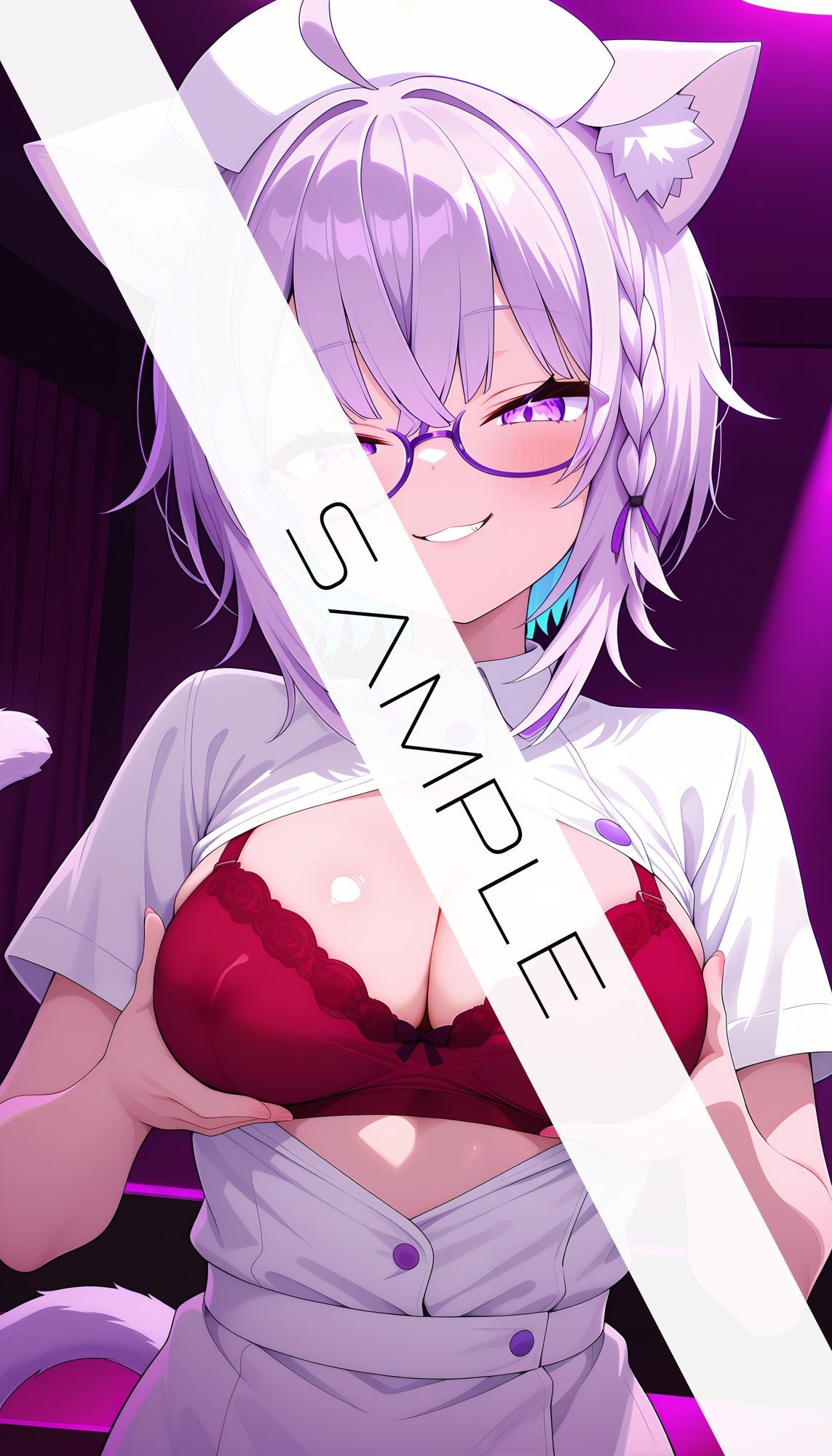 Nekomata Ather Costume 02|AI Luvratory サンプル画像 4