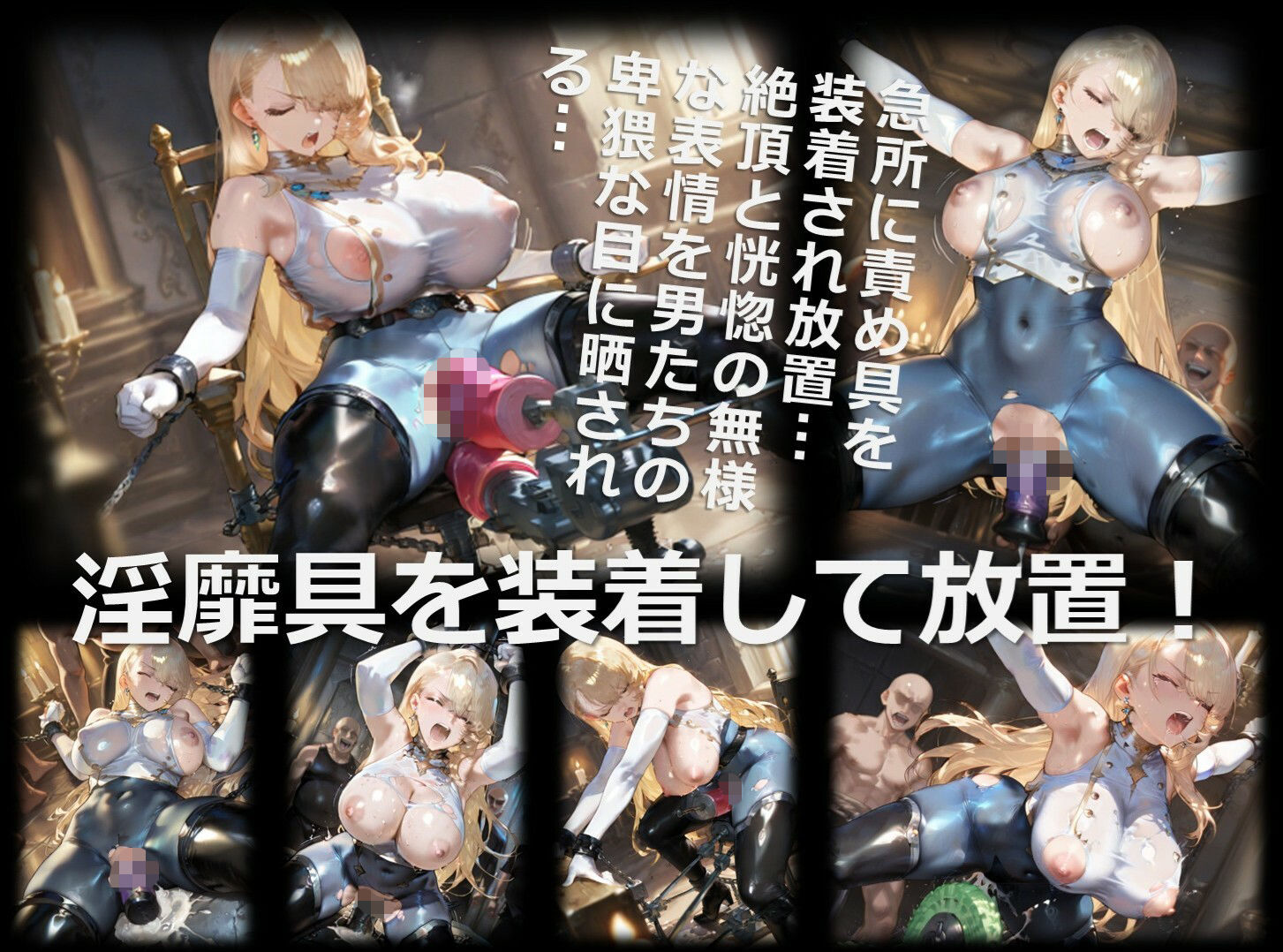 女騎士 H 第4章 〜尋問〜|DA Fantasy サンプル画像 6