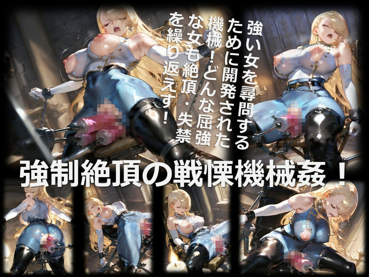 女騎士 H 第4章 〜尋問〜|DA Fantasy サンプル画像 9