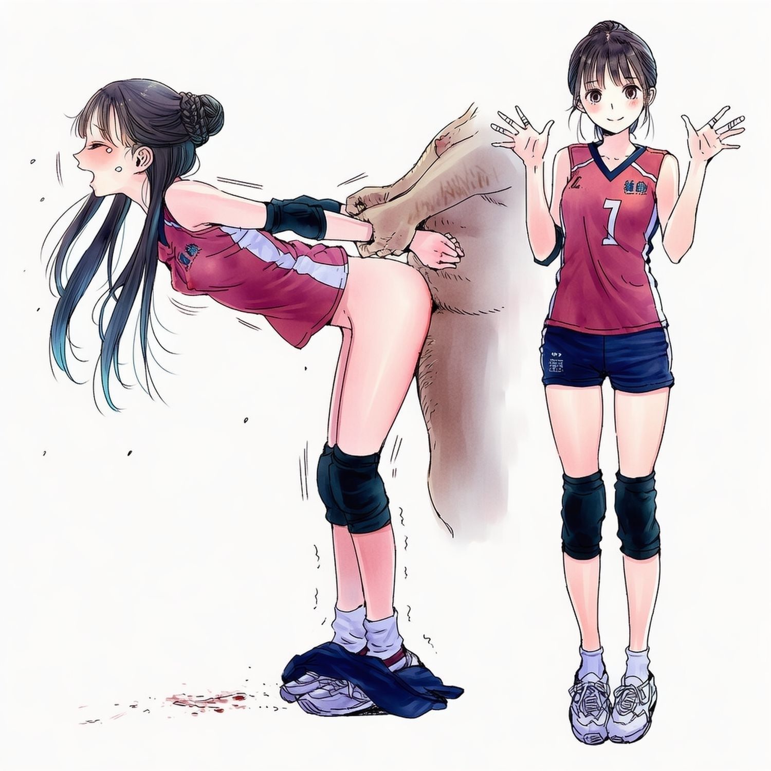 パパ活で処女を散らした部活動の女の子 サンプル画像 11