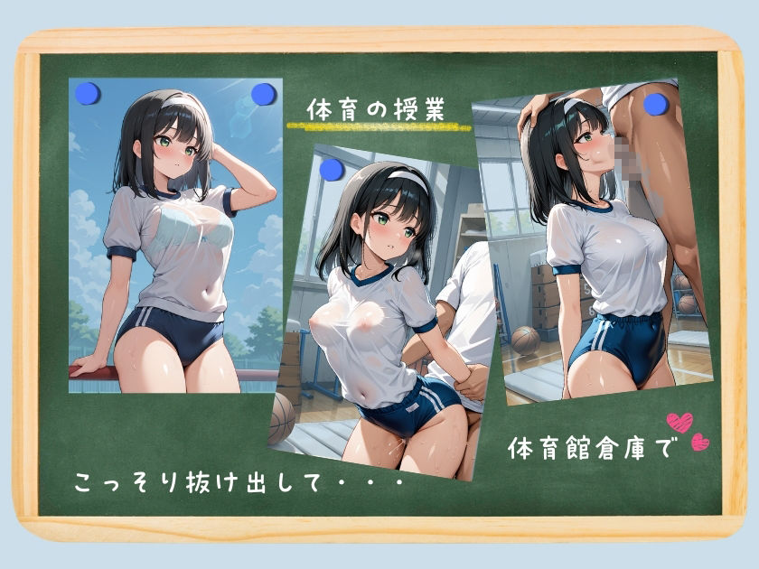 小悪魔ギャルとまじめ委員長の秘密の放課後|Helianthus サンプル画像 5