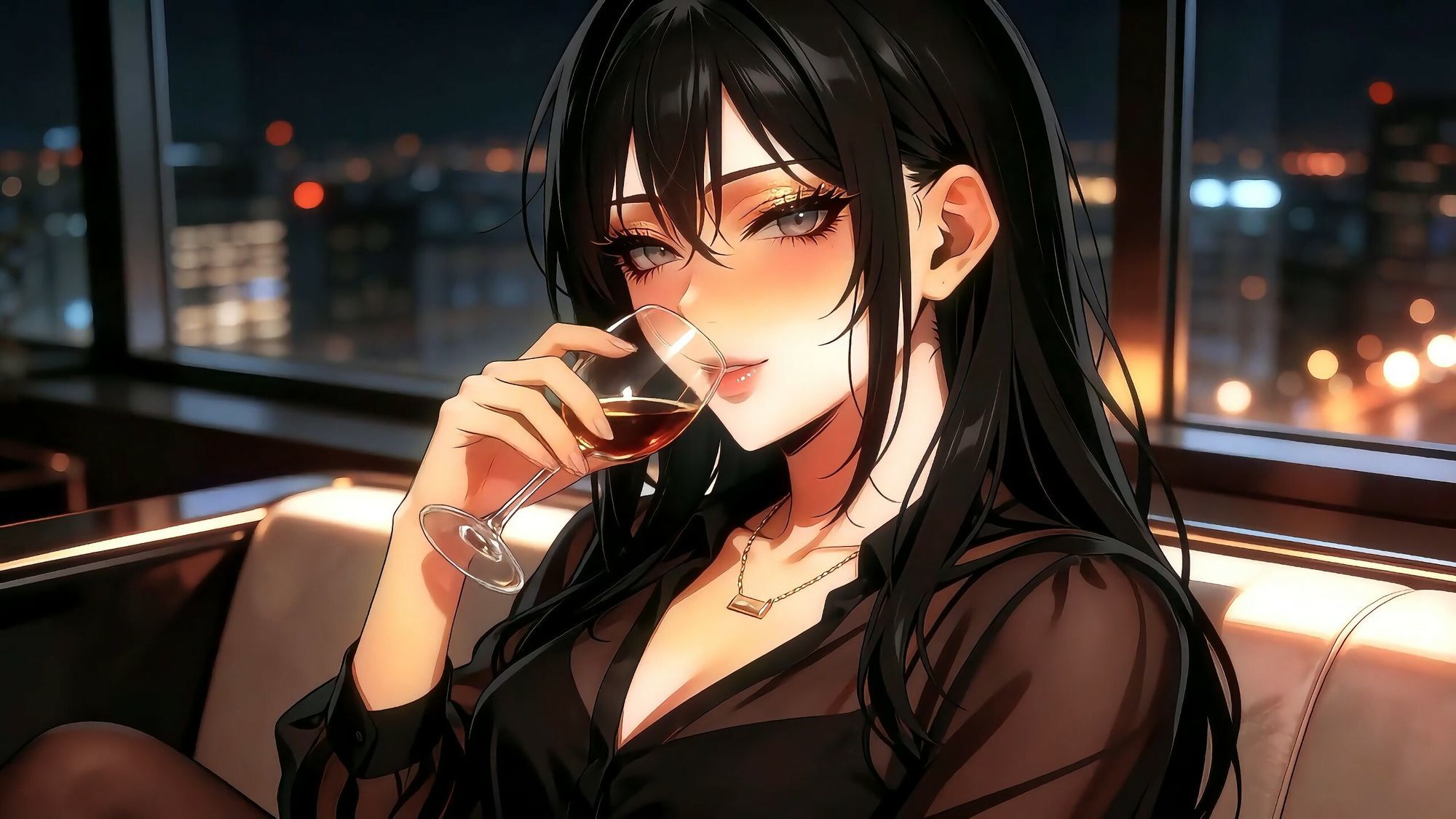 〜あのコたちとアタシたちと〜ずっと腰を振って|百合レズ画像AI牡丹 サンプル画像 2