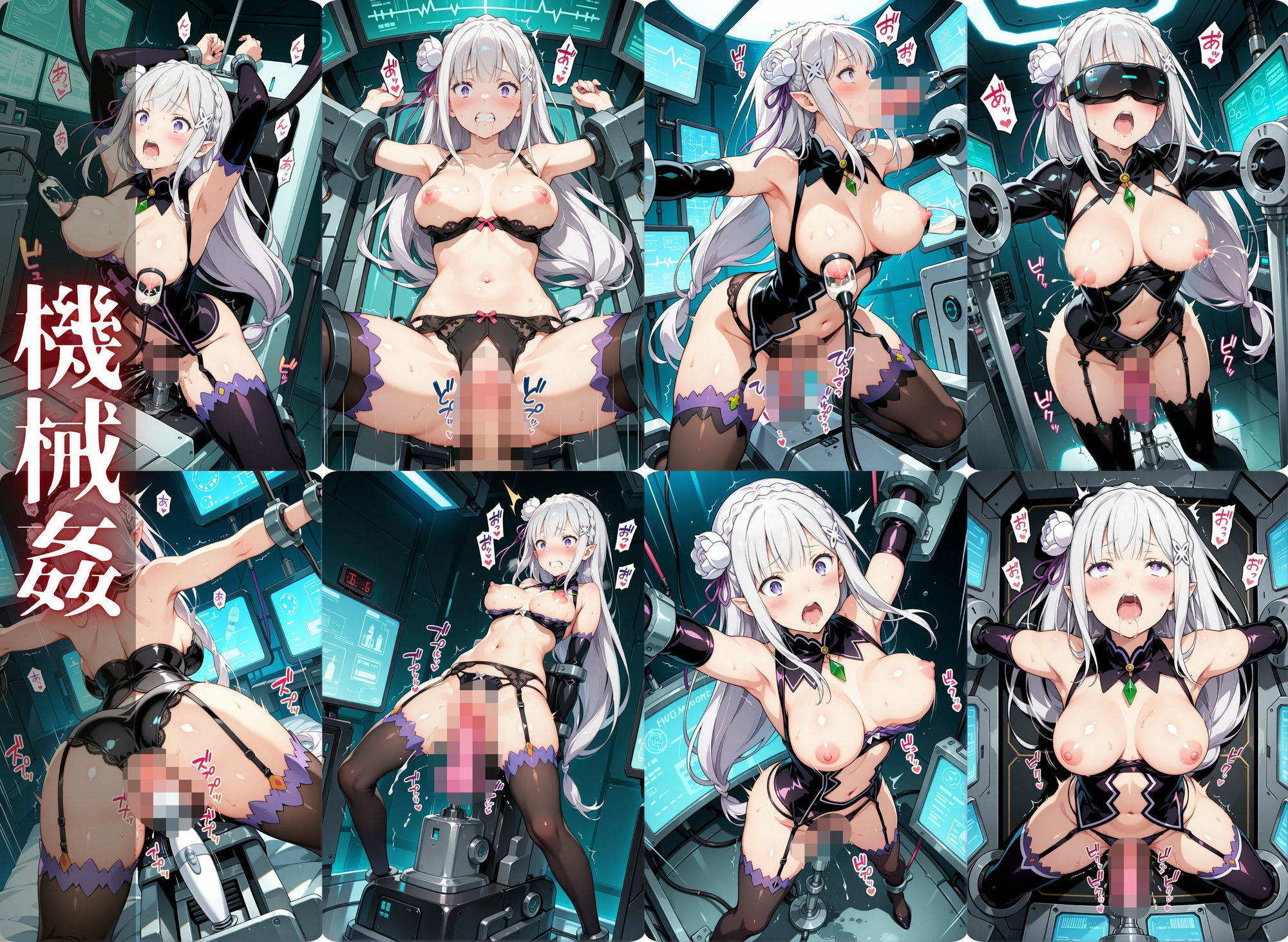 エミリ〇 快楽に溺れる。｜ナスビ サンプル画像 10