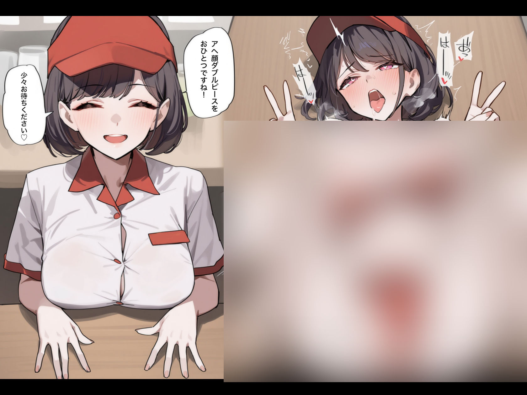 オリジナルキャラクター【即堕ち2コマ】集-1|うもうもう サンプル画像 3