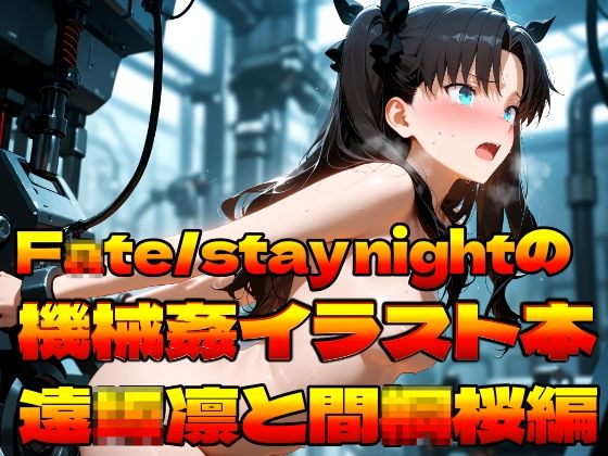 F〇te/stay nightの機械姦イラスト集〜遠〇凛と間〇桜編〜｜上空草