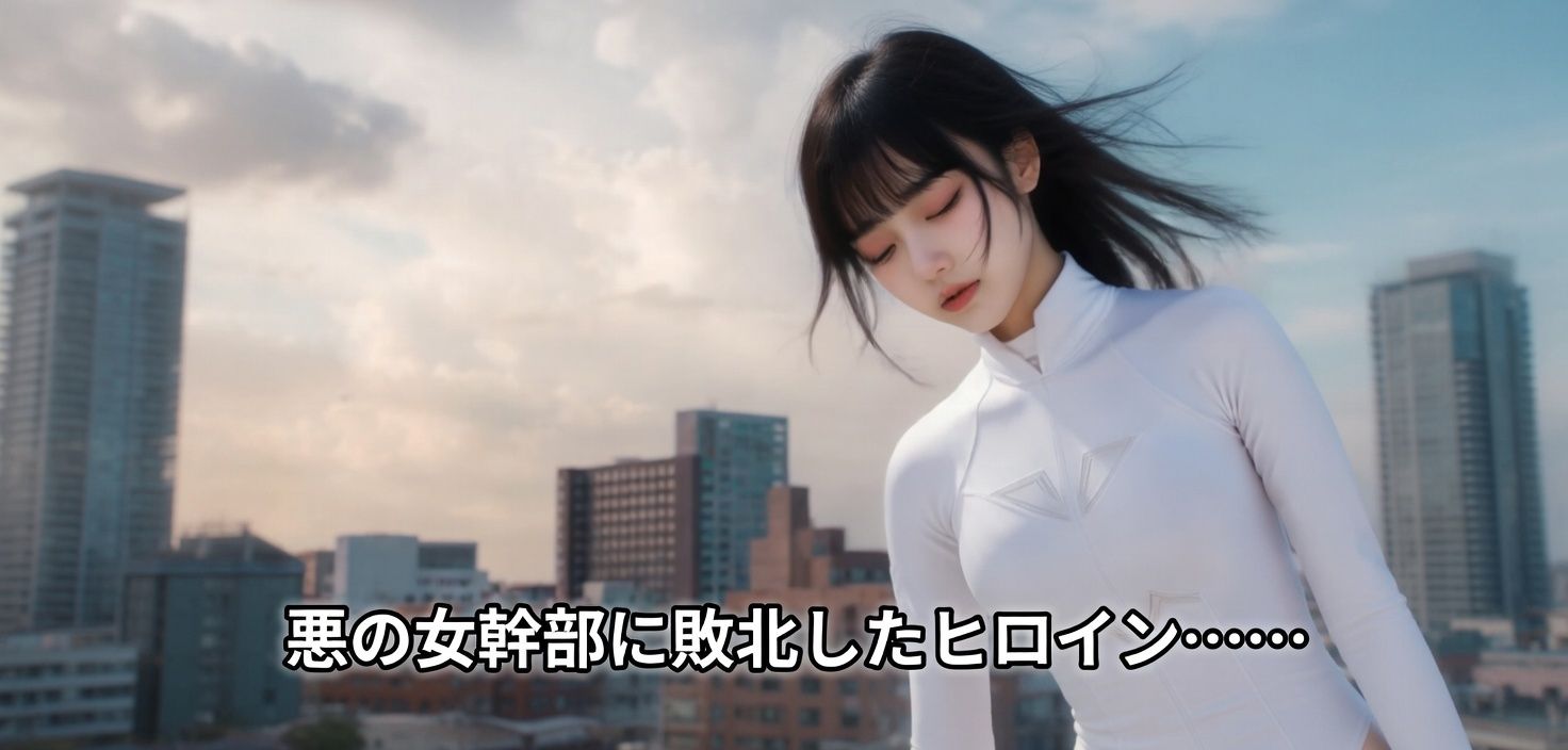 洗脳マシンでヒロインが悪の女幹部のものへと変わる話