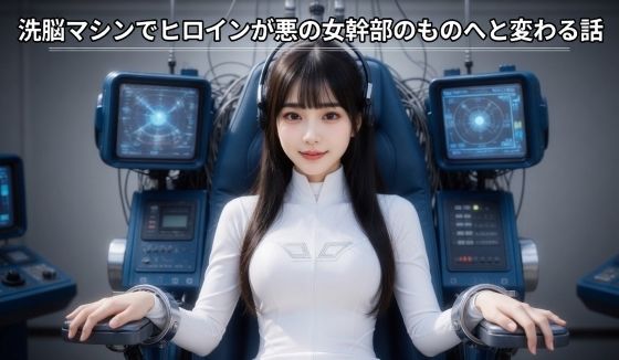 洗脳マシンでヒロインが悪の女幹部のものへと変わる話 サンプル画像 10