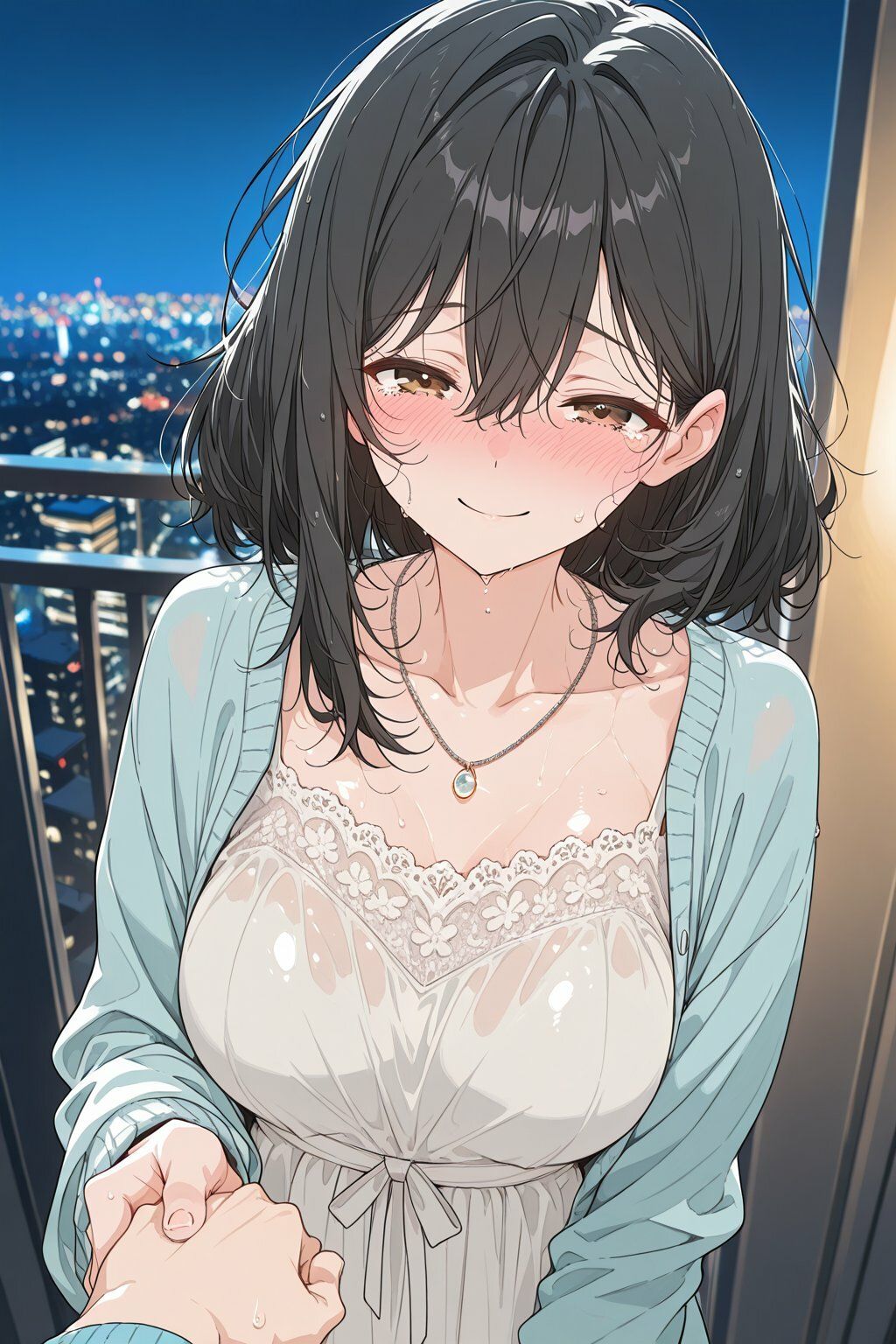 大学のどエロ美人な英語の先生を口説いてめちゃくちゃえっちする話 サンプル画像 7
