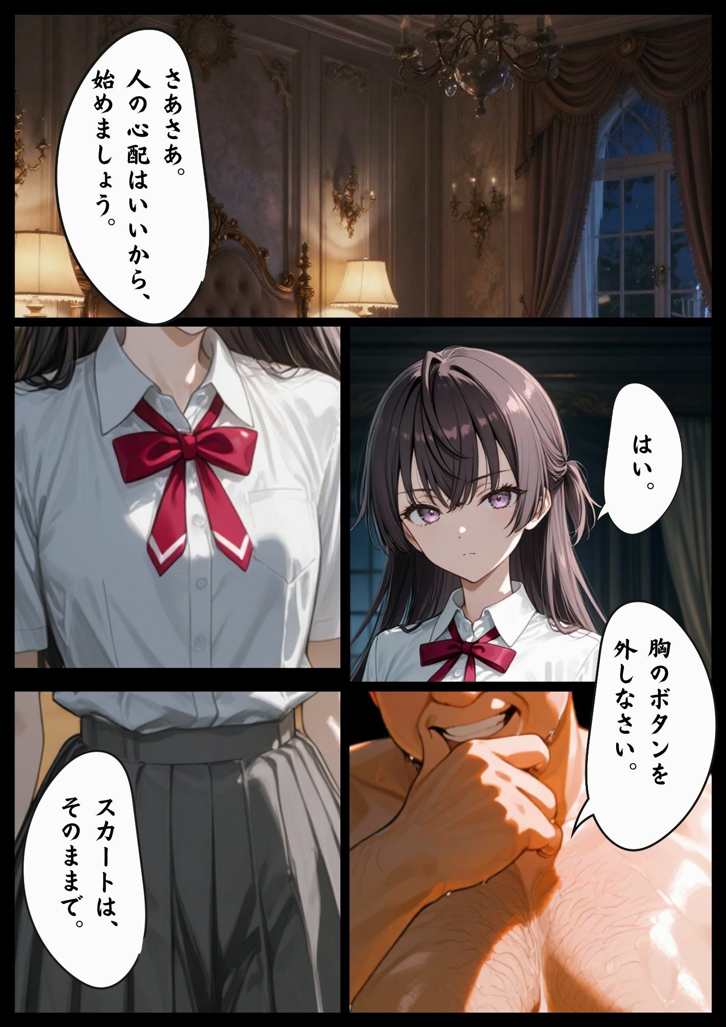 「漫画仕立て」ご令嬢の枕日記｜rito サンプル画像 6