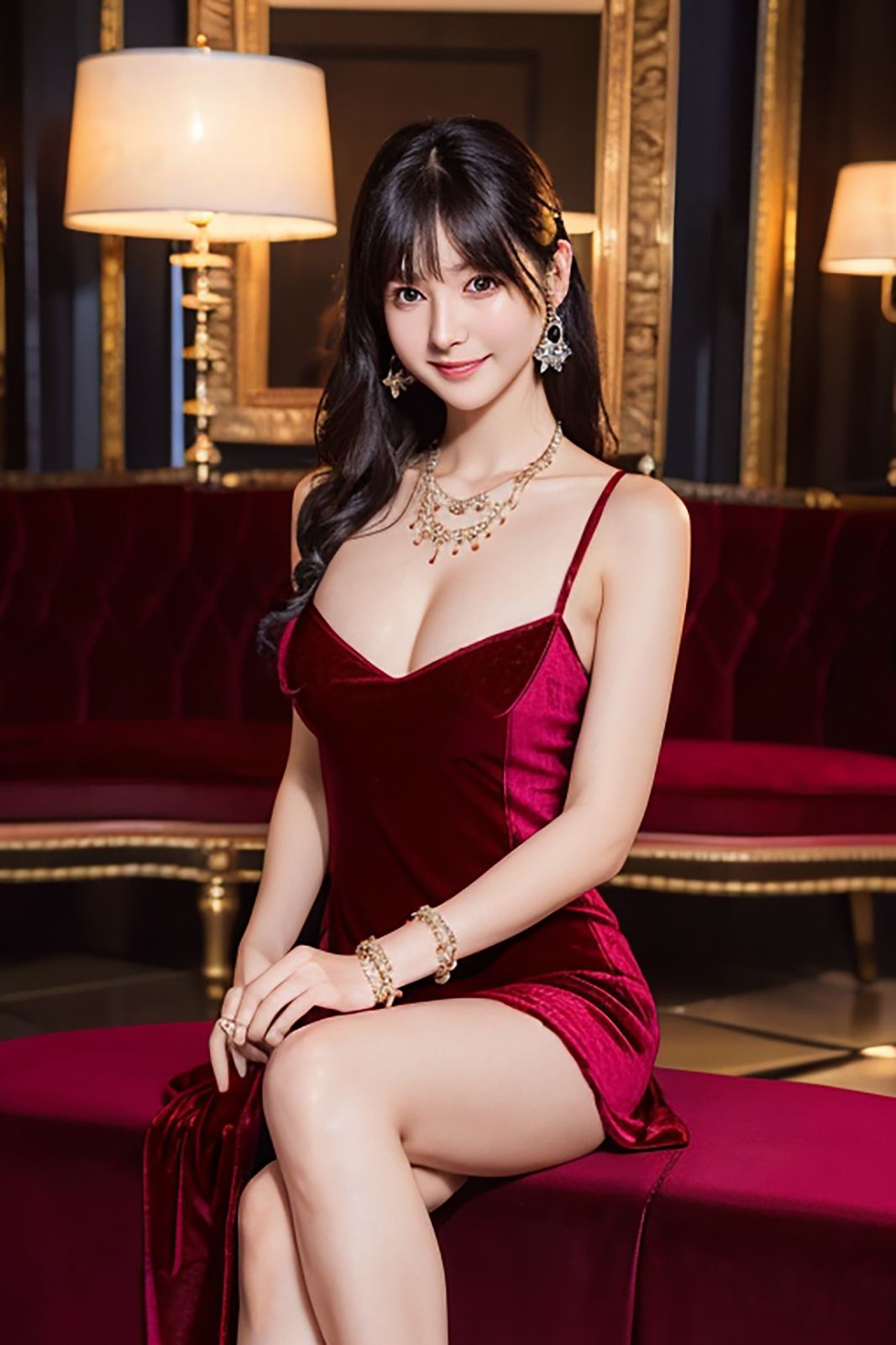 AI Night Lounge Beauty 5｜DAI Graphics サンプル画像 7