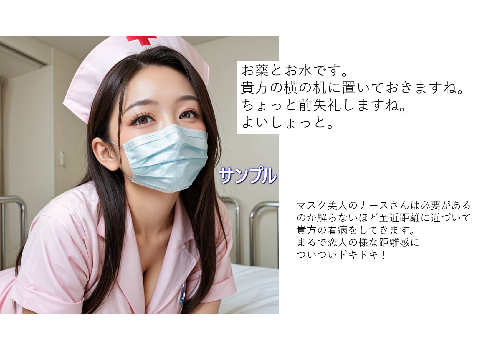 いやされたい貴方の為のAI彼女【ナース編】|バスターデュエル サンプル画像 7