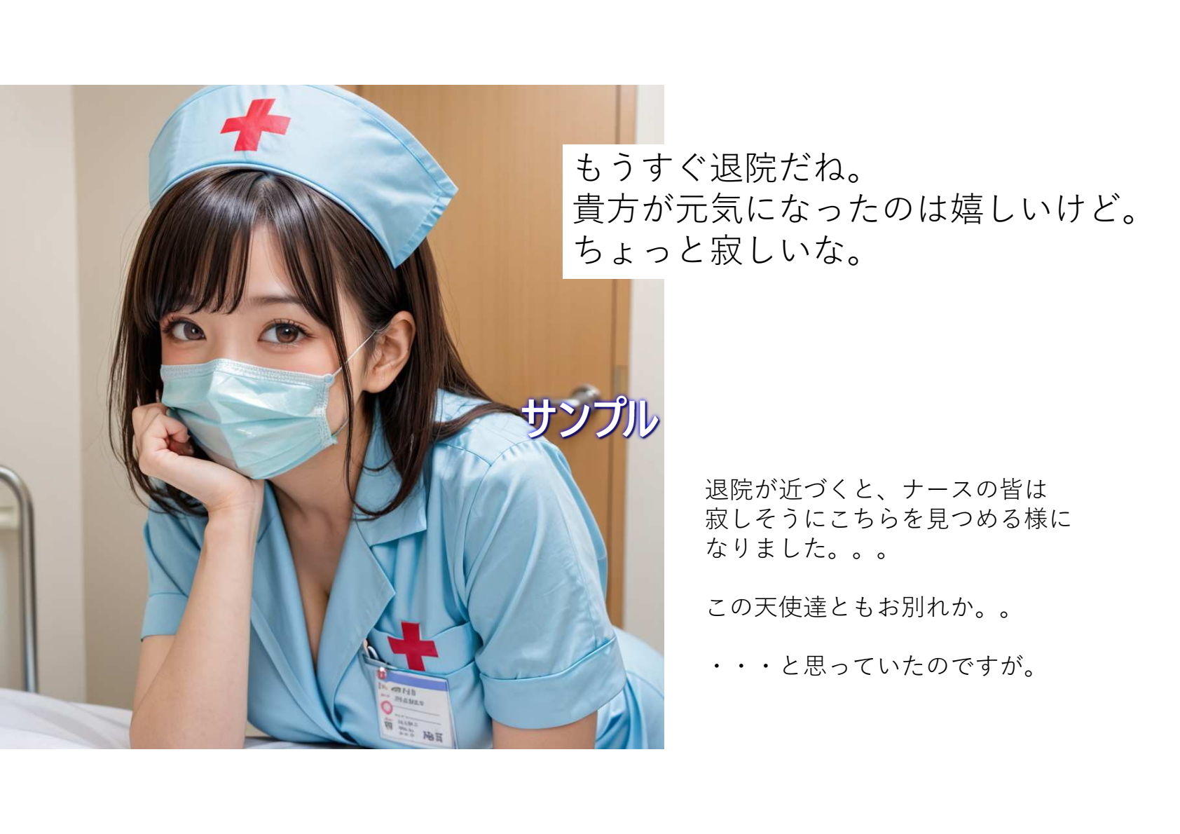 いやされたい貴方の為のAI彼女【ナース編】|バスターデュエル サンプル画像 10