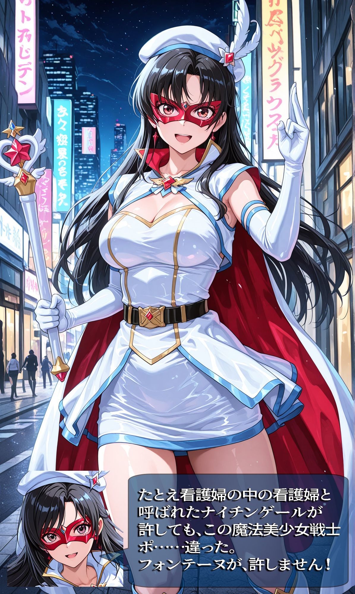 魔法美少女戦士フォン◯ーヌが負けちゃうやつ 01〜03|morning sugar サンプル画像 4