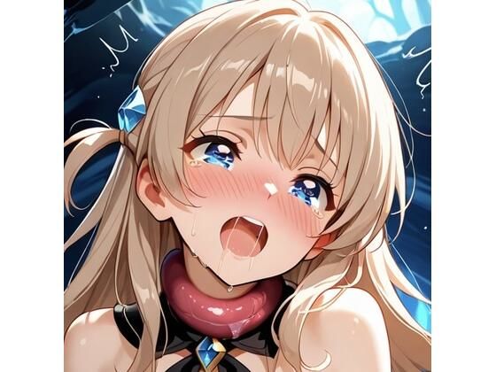 守る力を失い、抵抗できず締め落とされる茶髪ヒーラー 絡みつく触手の支配 編｜Pudding Art