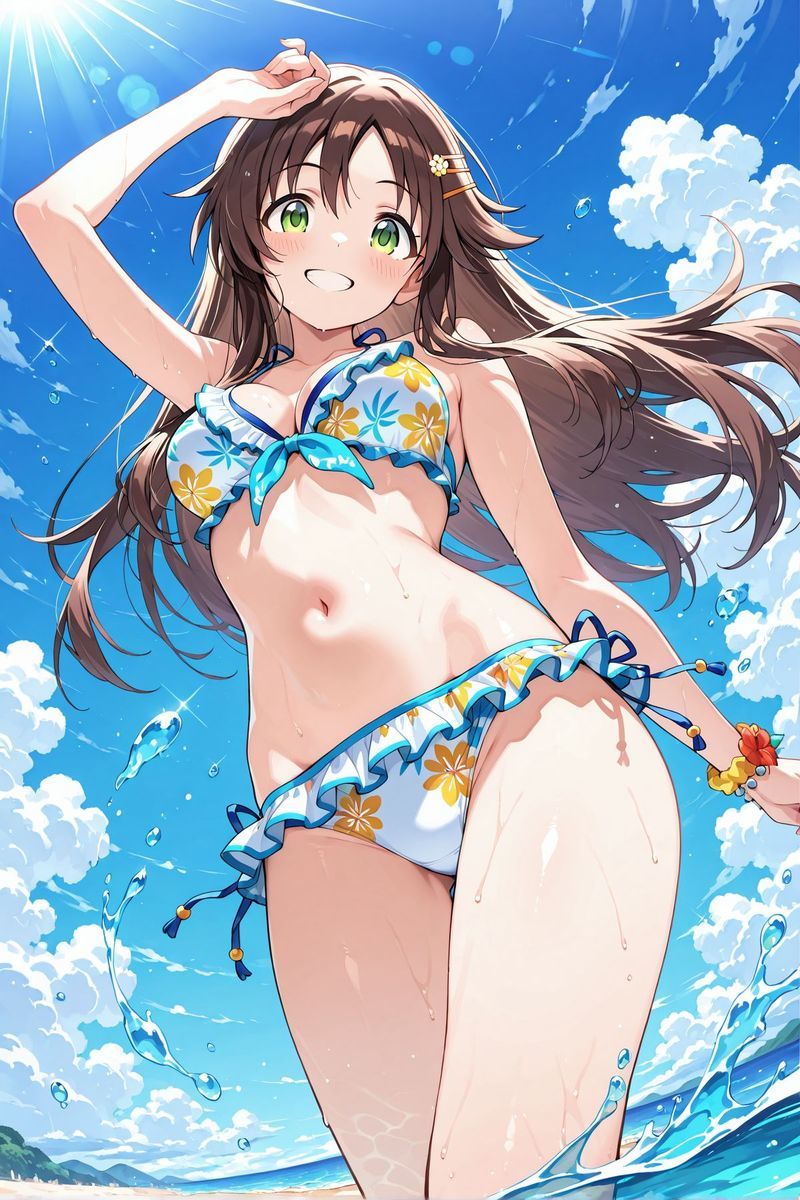 アイドル○スター  水着に着替えたら9｜Candy Works サンプル画像 6
