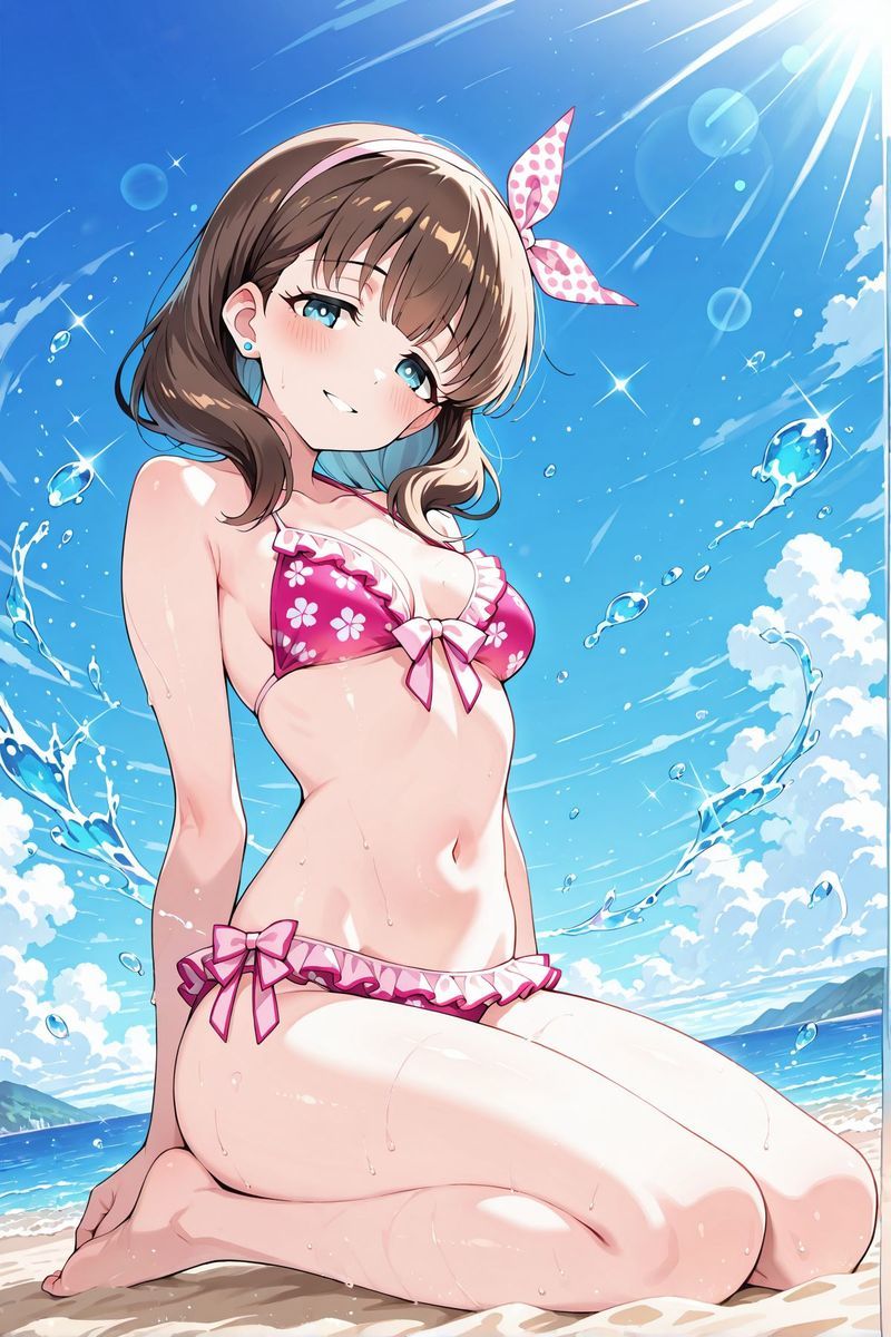 アイドル○スター  水着に着替えたら9｜Candy Works サンプル画像 9