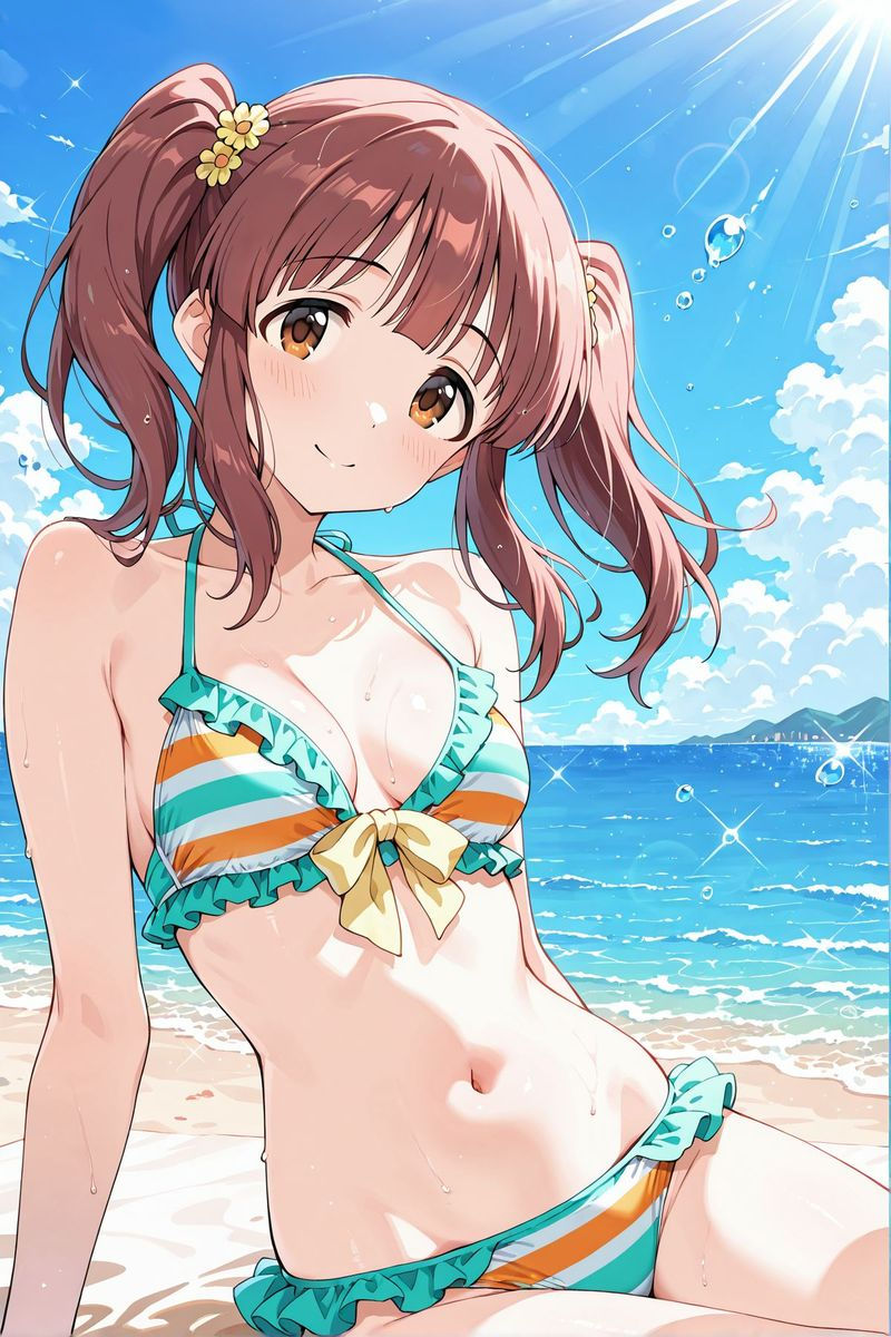 アイドル○スター  水着に着替えたら10｜Candy Works サンプル画像 9