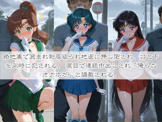清楚系ヒロインがホームレスに拉致されて監禁いいなりオナホ化 セ〇ラームーン