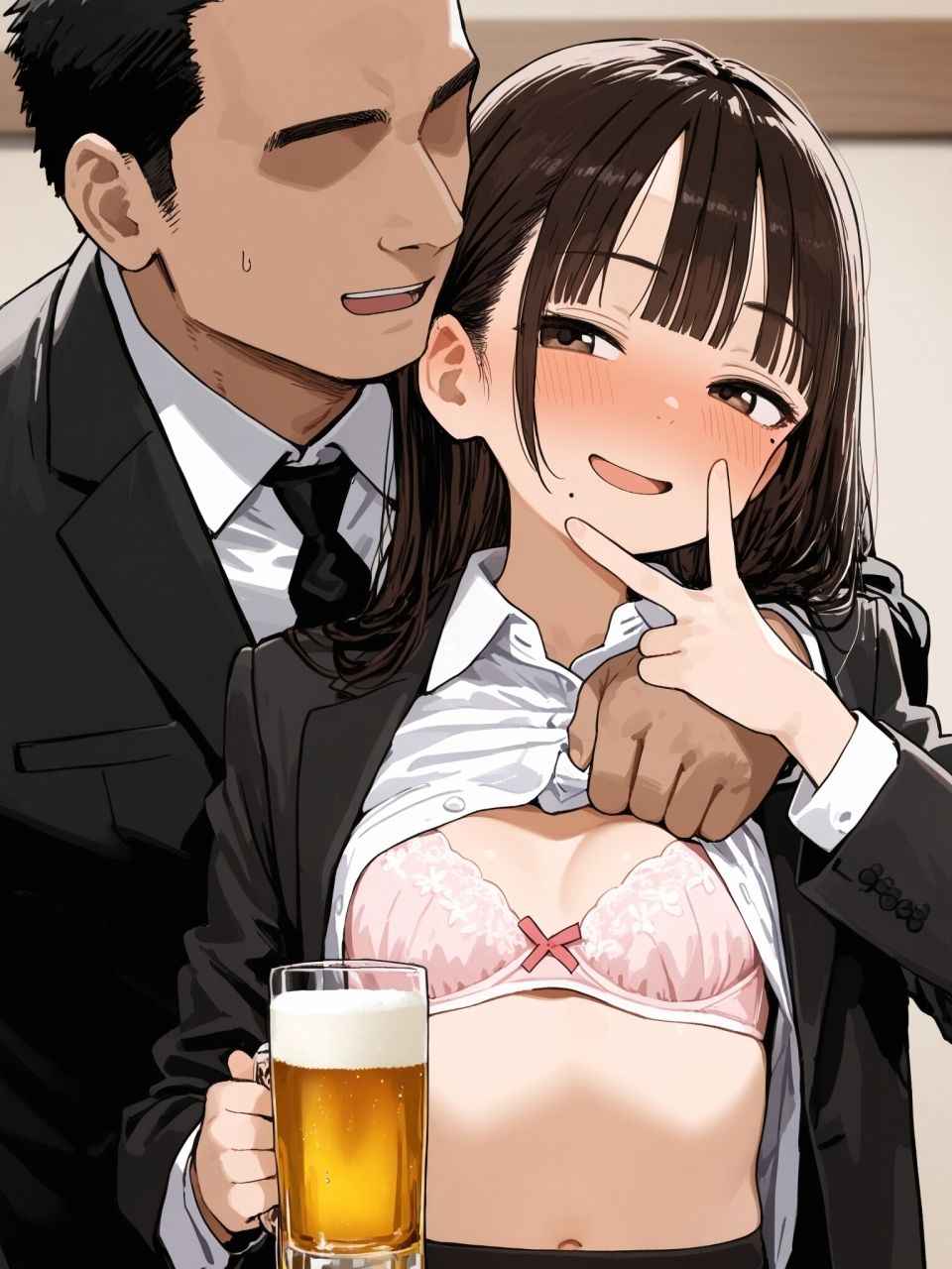 新人ちゃんのアルハラ体験｜ジャングルジム サンプル画像 4