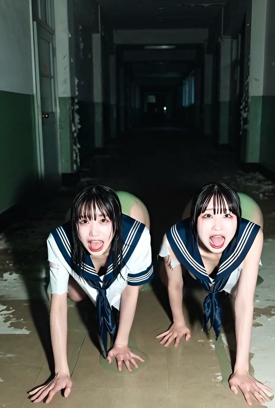 スライムに支配された学園 Vol.2 - 無限絶頂地獄編|ポンスケ製作所 サンプル画像 1