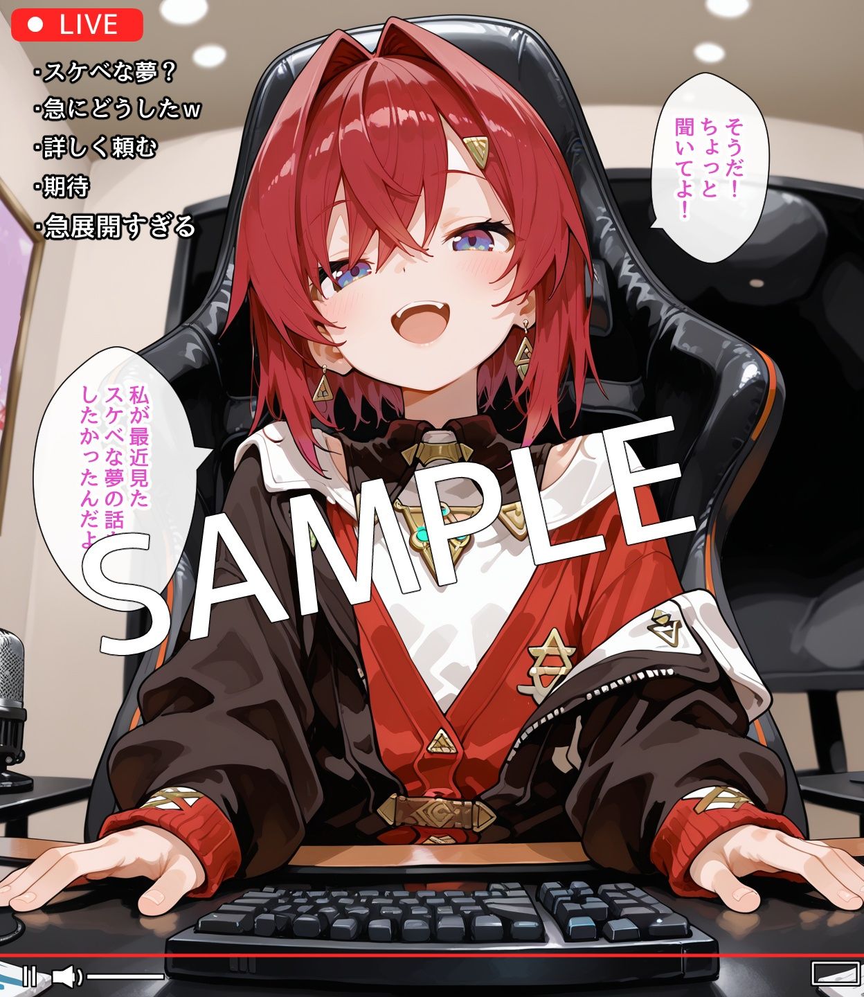 【セリフ付】錬金術師の見た夢｜るなふぁスタジオ サンプル画像 5