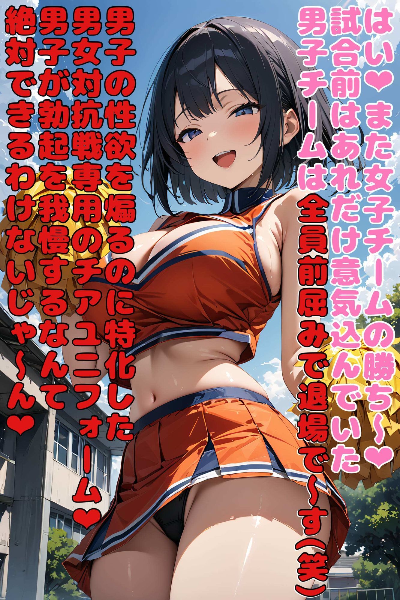 チアガールちゃんの色仕掛けまとめ|ネウ狼の色仕掛け倉庫 サンプル画像 3