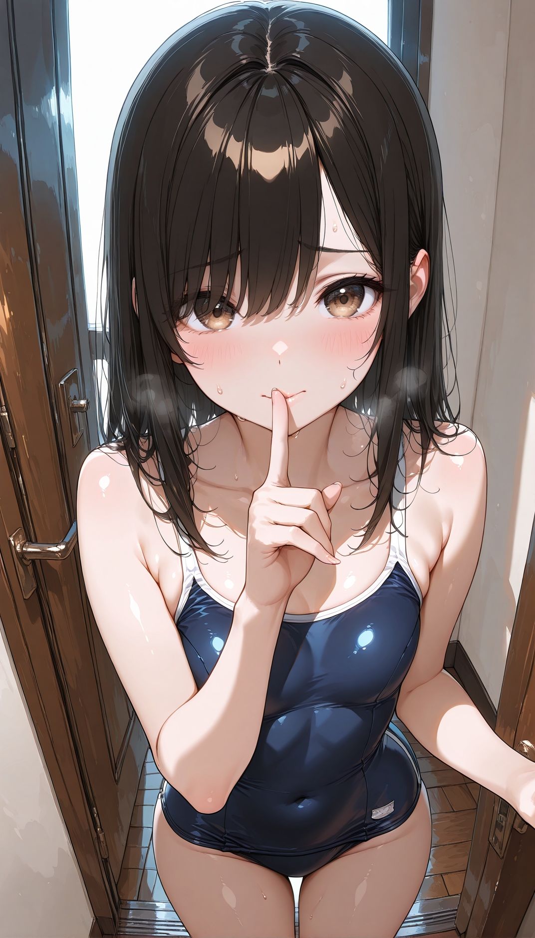 『スク水パラダイス Secret 〜密室、熱気、そして限界のゼロ距離〜』｜カズン サンプル画像 4