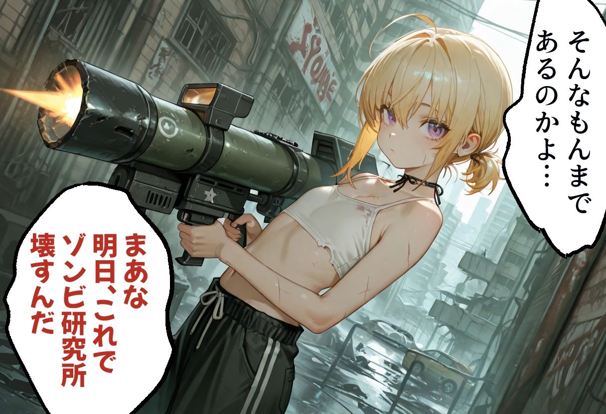 ゾンビ女なら人権ないからヤリたい放題だよね? ゾンビを狩る者(横) サンプル画像 4
