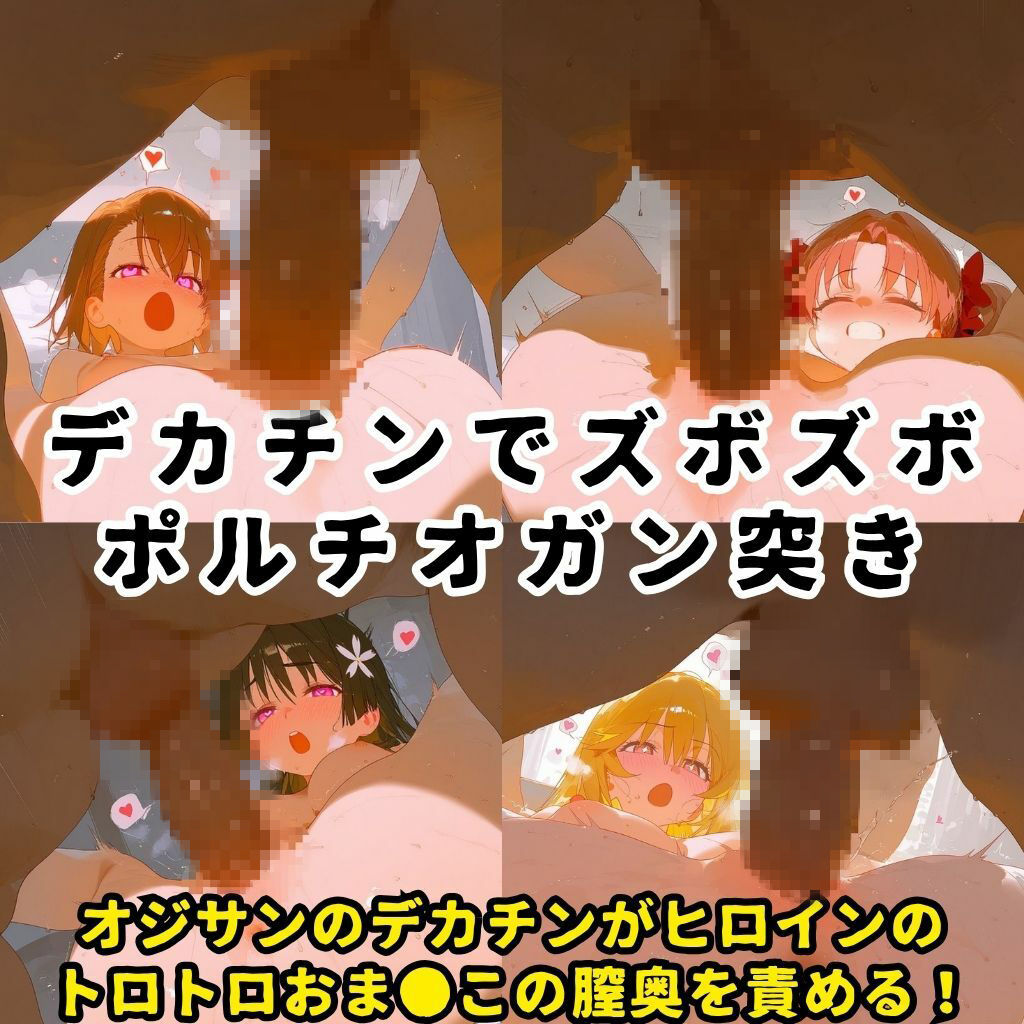 催●スマホを手に入れた小太りおっさん（39）の2次元ヒロインぶっ壊しSEX〜と●る科学の超電●砲編〜｜深海店 サンプル画像 7