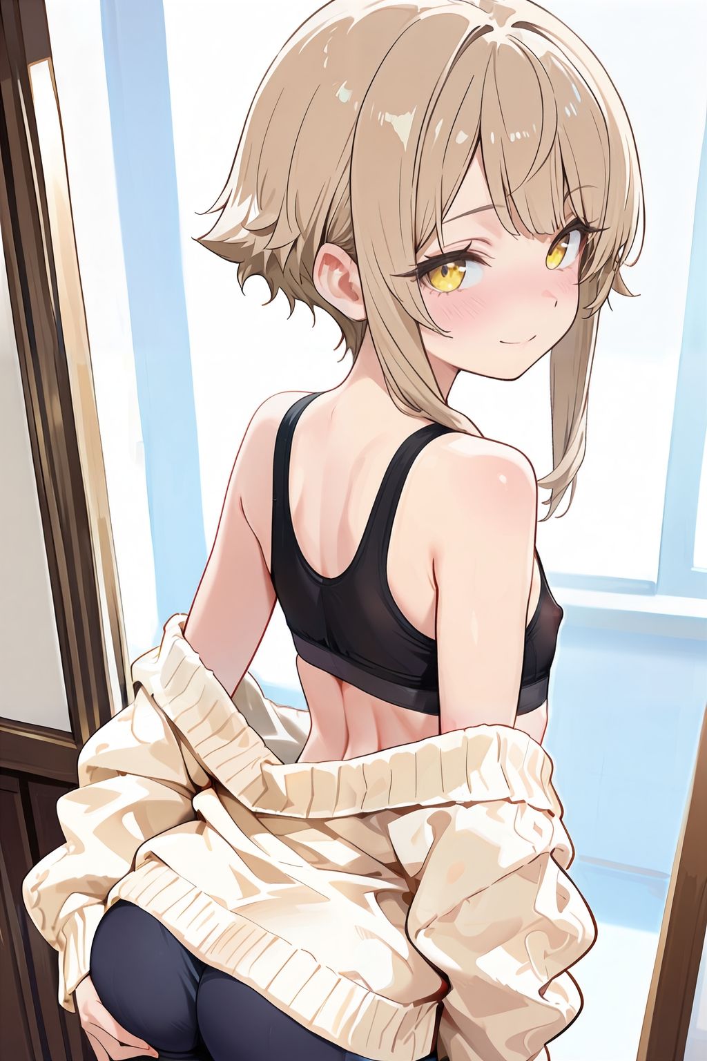 スキニーパンツ 男の娘|長ネギ粘菌 サンプル画像 2