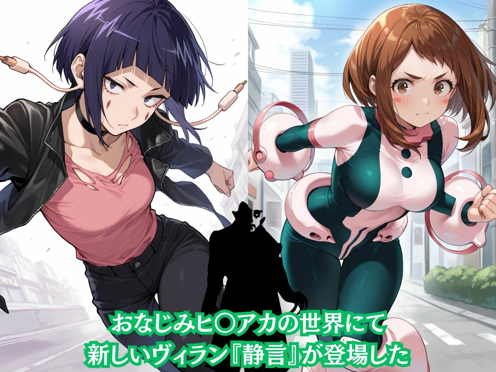 ザコだと舐めてた醜男ヴィランに、次々とわからせられちゃうヒロインたち ヒロアカ編