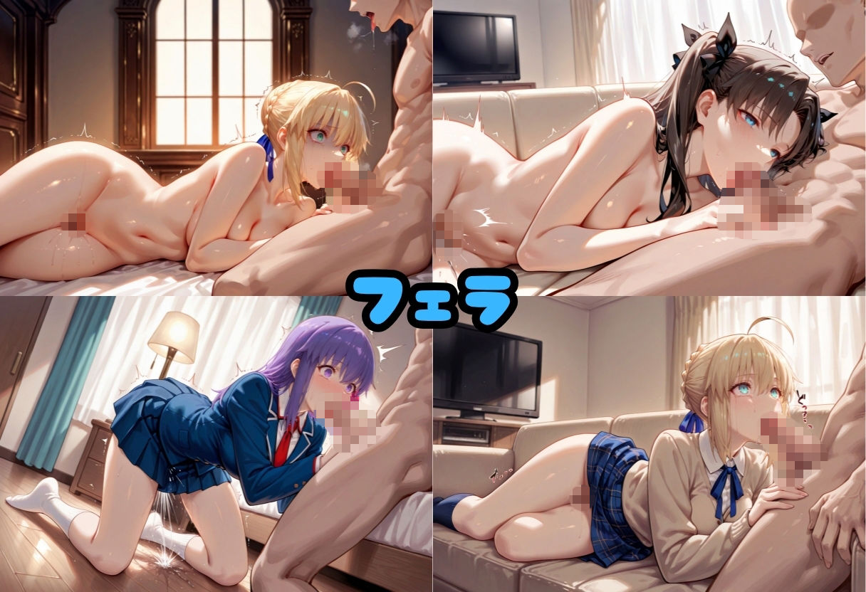 穴モテ風紀委員―制服に秘めた禁断の務め Fate stay night編 サンプル画像 4