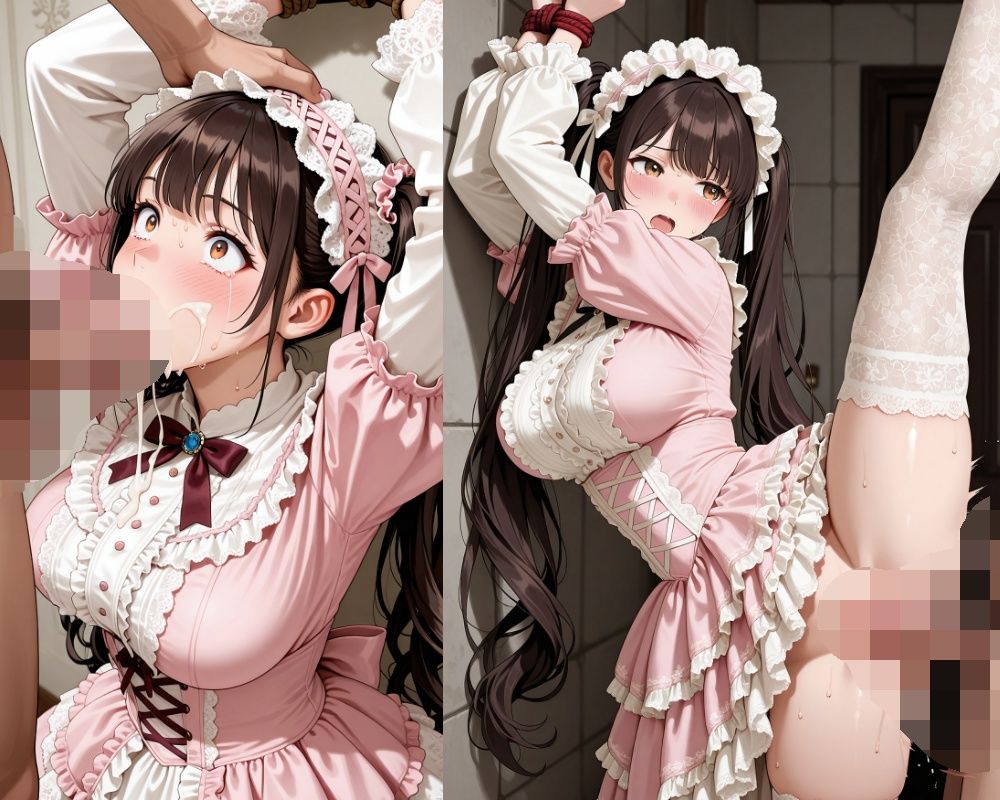 frills twintails restrained｜パスカブ サンプル画像 3