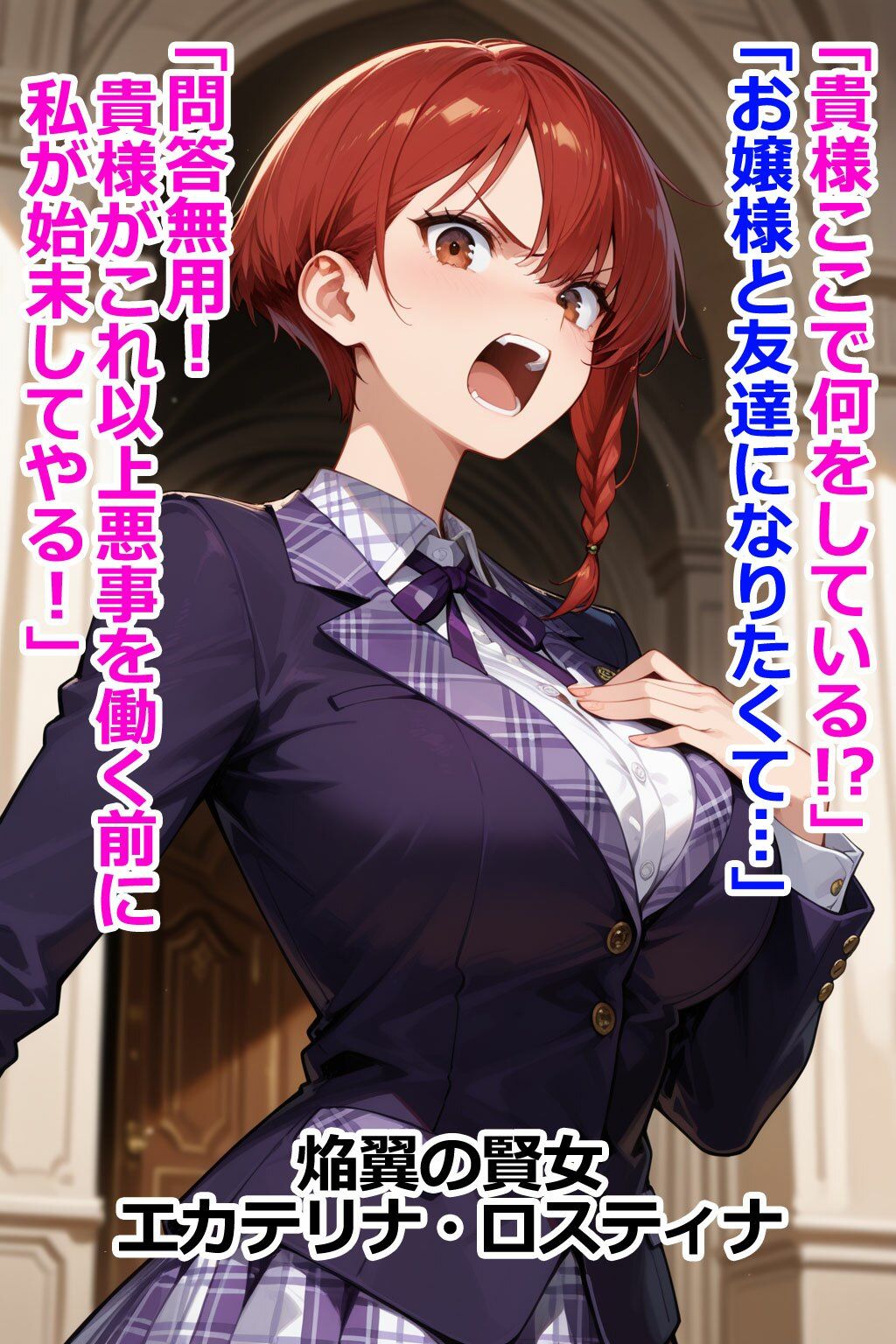 爆乳お嬢様はその男と会話してはいけない 即堕ち2コマ サンプル画像 5