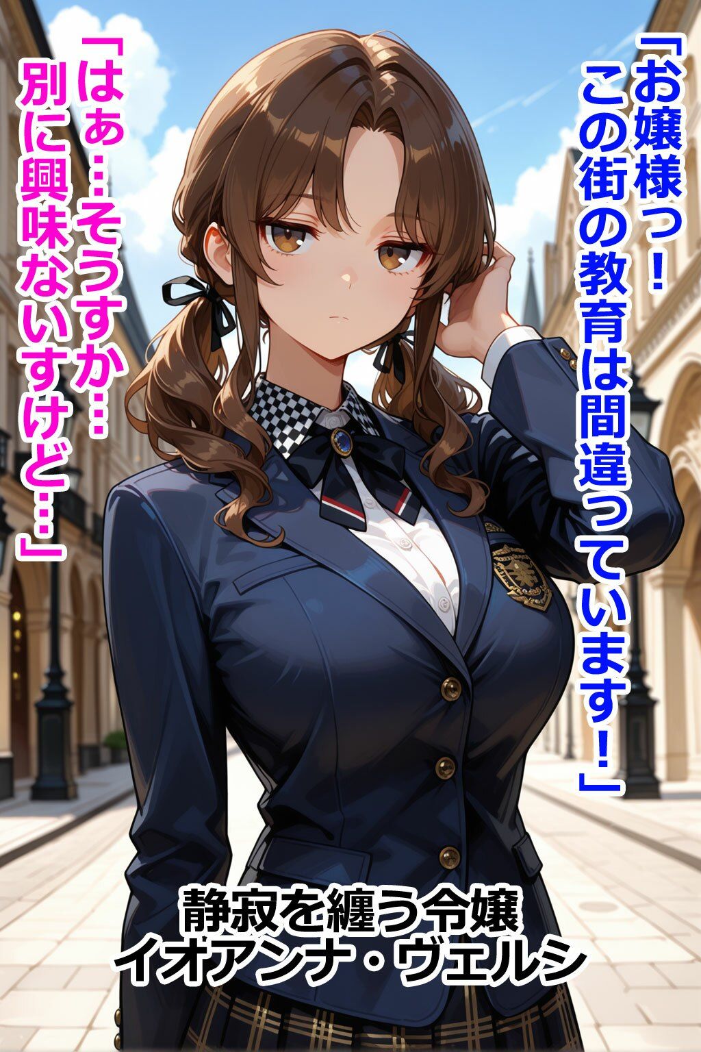 爆乳お嬢様はその男と会話してはいけない 即堕ち2コマ サンプル画像 6