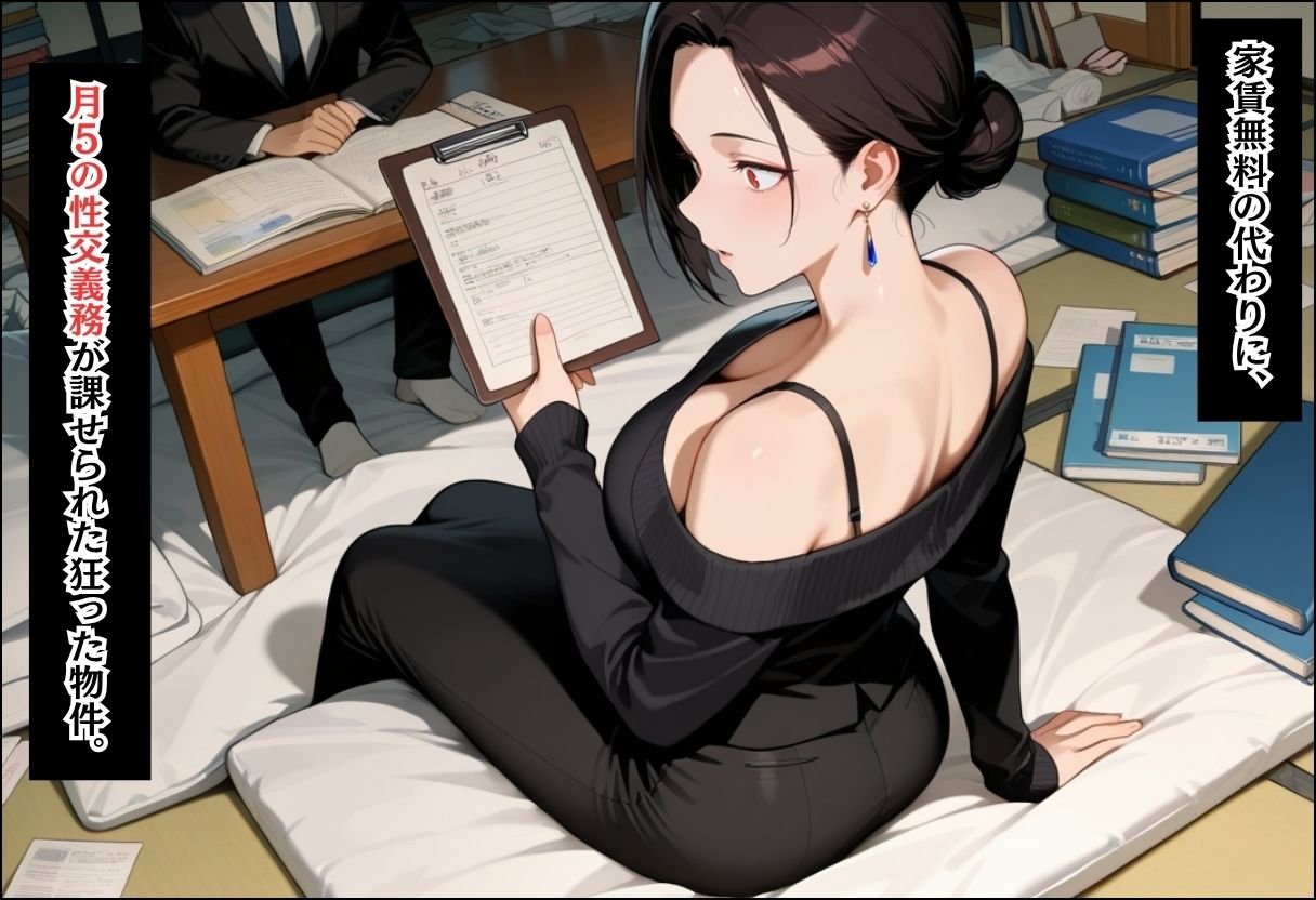 中出ししないと追い出される物件に引っ越した話〜純愛ギャル同棲編〜