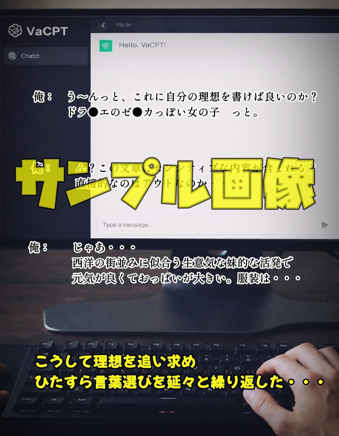 VaCPT 生意気な妹風な女の子編|ツチノコ工房 サンプル画像 2
