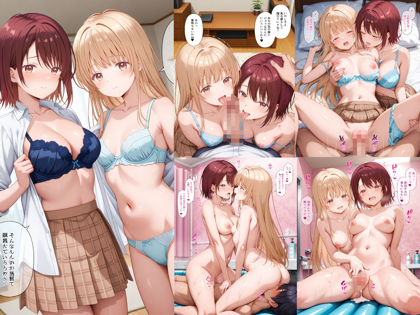 お隣の天使様と友人が大好き！CG ＋ ショートアニメ｜ForestGreen サンプル画像 8