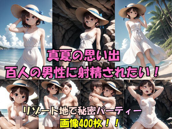 真夏の思い出。百人の男性に射精されたい｜工房スタジオ
