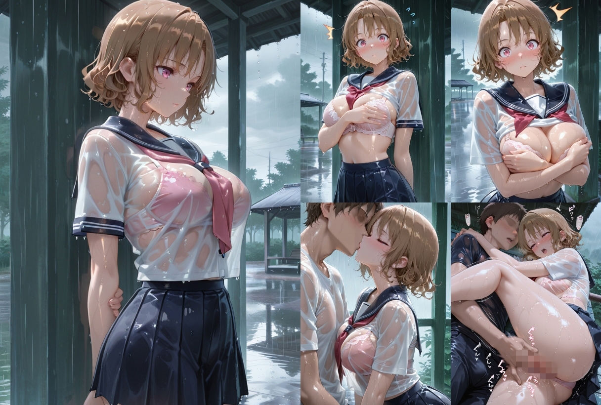 ト●ブル2-雨宿り編 ・卑猥パーソナルトレーニング編 ・母乳人妻編-｜極上スパイス サンプル画像 4