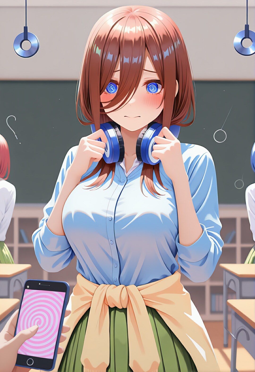 五等分のSEX  学園編  〜中〇三玖の場合〜｜中尾レオ サンプル画像 2