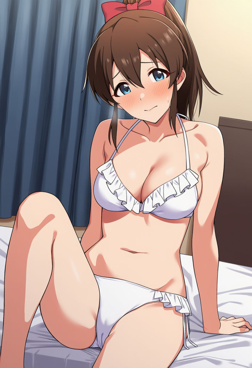美少女アイドルと子作り（佐〇美奈子編）｜skin_head サンプル画像 6