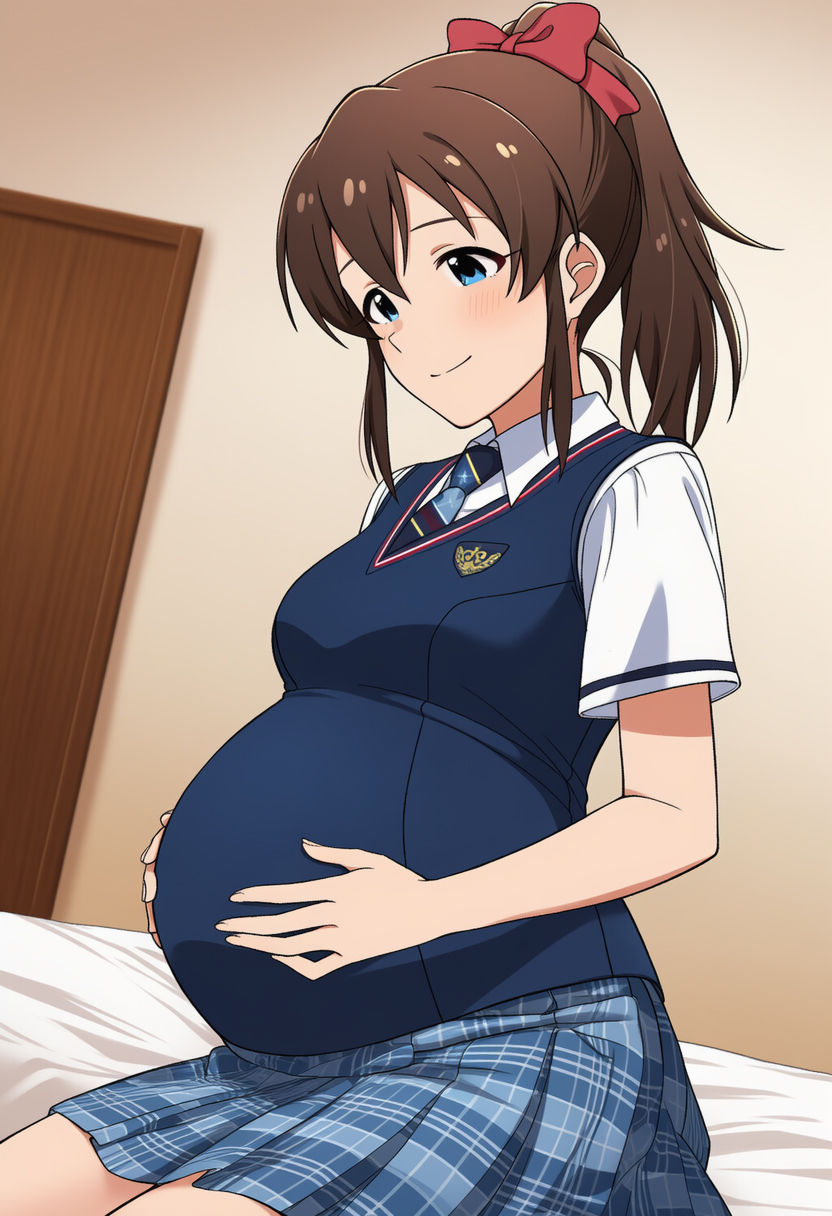 美少女アイドルと子作り（佐〇美奈子編）｜skin_head サンプル画像 9