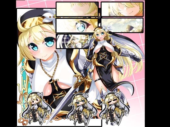 立ち絵素材 騎士シスター｜水の木